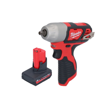 Milwaukee M12 BIW38-501 akumulatorowy klucz udarowy 12 V 135 Nm 3/8" + 1x akumulator 5,0 Ah - bez ładowarki