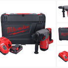 Milwaukee M18 ONEFHX-301X akumulatorowy młot udarowo-obrotowy 18 V 2,5 J SDS-Plus Brushless + 1x akumulator 3,0 Ah + ładowarka + skrzynka HD