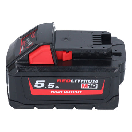 Milwaukee M18 ONEFHX-551X Akumulatorowy młot udarowo-obrotowy 18 V 2,5 J SDS-Plus Brushless + 1x akumulator 5,5 Ah + skrzynka HD - bez ładowarki