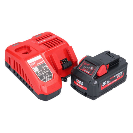 Milwaukee M18 ONEFHX-551X Akumulatorowy młot udarowo-obrotowy 18 V 2,5 J SDS-Plus Brushless + 1x akumulator 5,5 Ah + ładowarka + skrzynka HD