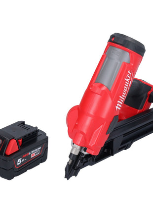 Milwaukee M18 FFN-501 Akku Nagler 18 V 50 - 90 mm Brushless + 1x Akku 5,0 Ah - ohne Ladegerät