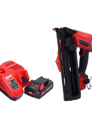 Clavadora a batería Milwaukee M18 FN16GA-301 18 V 32 - 64 mm sin escobillas + 1x batería 3,0 Ah + cargador