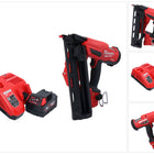 Milwaukee M18 FN16GA-501 Gwoździarka akumulatorowa 18 V 32 - 64 mm bezszczotkowa + 1x akumulator 5,0 Ah + ładowarka
