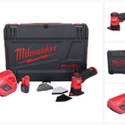 Milwaukee M12 FDSS-201X Akku Punktschleifer 12 V 88,8 x 63,5 mm Brushless + 1x Akku 2,0 Ah + Ladegerät + HD-Box