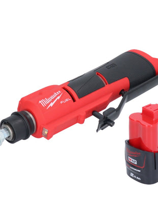 Milwaukee M12 FTB-201 desbastadora de neumáticos a batería 12 V 7/16" Hex Brushless + 1x batería 2.0 Ah - sin cargador