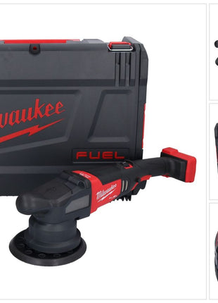 Milwaukee M18 FROP21-501X Akku Exzenter Polierer 18 V 150 mm Brushless + 1x Akku 5,0 Ah + HD-Box - ohne Ladegerät