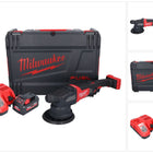 Milwaukee M18 FROP21-551X Akumulatorowa polerka mimośrodowa 18 V 150 mm bezszczotkowa + 1x akumulator 5,5 Ah + ładowarka + pudełko HD