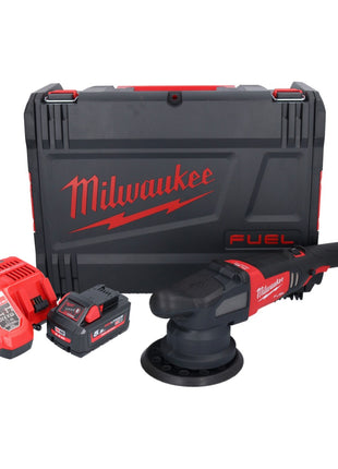 Milwaukee M18 FROP21-551X Akumulatorowa polerka mimośrodowa 18 V 150 mm bezszczotkowa + 1x akumulator 5,5 Ah + ładowarka + pudełko HD