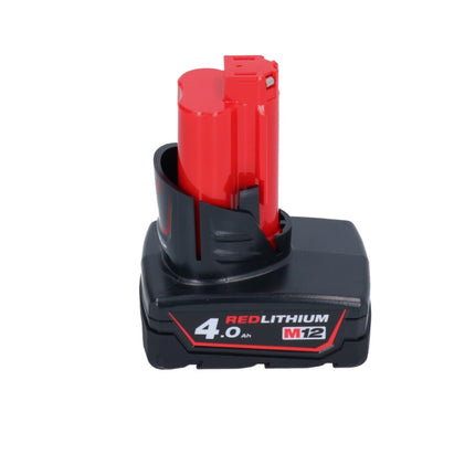 Milwaukee M12 FTB-401 Akumulatorowy skrobak do opon 12 V 7/16" Hex Bezszczotkowy +1x akumulator 4,0 Ah - bez ładowarki