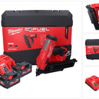 Milwaukee M18 FFN21-552C Gwoździarka akumulatorowa 18 V 50 - 90 mm bezszczotkowa + 2x akumulator 5,5 Ah + ładowarka + walizka