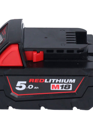 Amoladora recta a batería Milwaukee M18 FDGROVPDB-501X 18 V sin escobillas + 1x batería 5,0 Ah + caja HD - sin cargador