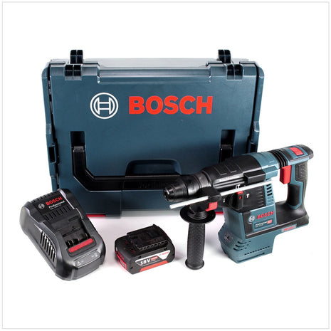 Bosch GBH 18V-26 Akku Bohrhammer 18V 2,6J brushless SDS-Plus + 1x Akku 6Ah + Ladegerät + L-Boxx - Toolbrothers