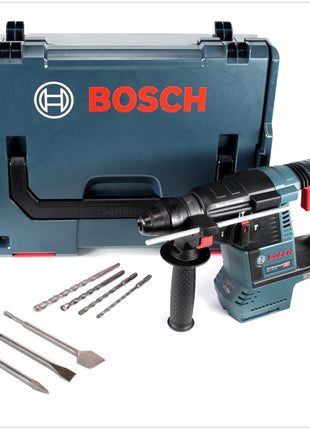 Bosch GBH 18V-26 Akku Bohrhammer Professional SDS-Plus + Bohrer + Meißel Set + L-Boxx - Toolbrothers