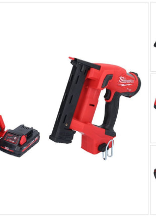 Milwaukee M18 FNCS18GS-301X wkrętarka akumulatorowa 18 V 9,5 - 38 mm bezszczotkowa + 1x akumulator 3,0 Ah + ładowarka + skrzynka HD