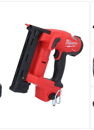 Milwaukee M18 FNCS18GS-501X zszywacz akumulatorowy 18 V 9,5 - 38 mm bezszczotkowy + 1x akumulator 5,0 Ah + HD Box - bez ładowarki