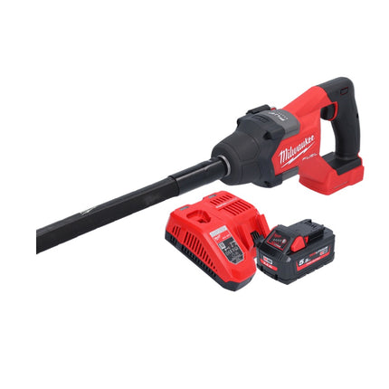 Milwaukee M18 FCVN12-551 Akumulatorowa zagęszczarka do betonu 18 V 1,2 m bezszczotkowa ( 4933479597 ) + 1x akumulator 5,5 Ah + ładowarka