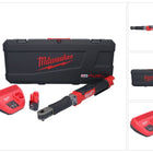 Milwaukee M12 ONEFTR38-201C Cyfrowy akumulatorowy klucz dynamometryczny 12 V 135,6 Nm 3/8″ ( 4933464967 ) Bezszczotkowy + 1x akumulator 2,0 Ah + ładowarka + walizka