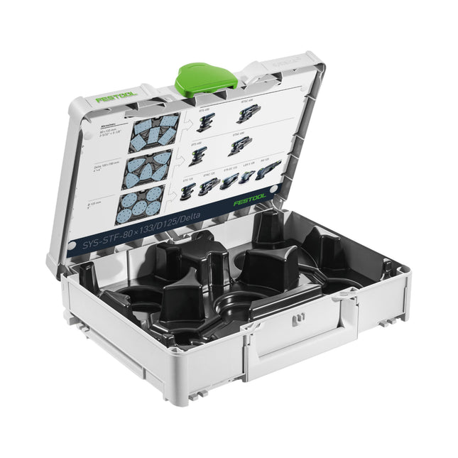 Festool SYS-STF-80x133/D125/Delta Systainer Organizer materiałów ściernych ( 576781 ) do szlifierek delta Szlifierki oscylacyjne Szlifierki oscylacyjne Tarcze szlifierskie
