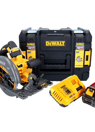 DeWalt DCS 579 T1T Akku Handkreissäge 54 V FlexVolt 190 mm Brushless + 1x Akku 6,0 Ah + Ladegerät + TSTAK