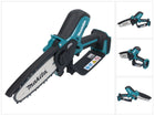 Makita DUC 150 Z01 Tronçonneuse à chaîne sans fil 18 V 15 cm Brushless Solo - sans batterie, sans chargeur