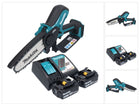 Motosierra a batería Makita DUC 150 RF201 18 V 15 cm sin escobillas + 2x baterías 3,0 Ah + cargador