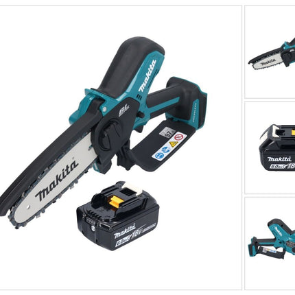 Makita DUC 150 G01 Akumulatorowa pilarka łańcuchowa 18 V 15 cm bezszczotkowa + 1x akumulator 6,0 Ah - bez ładowarki