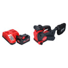 Milwaukee M18 FBTS75-801 Akku Bandschleifer 18 V 75 x 457 mm Brushless + 1x Akku 8,0 Ah + Ladegerät