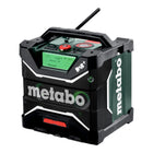 Metabo RC 12 18 32 W BT DAB+ batería radio de obra 12 - 18 V IP 54 (600779850) - sin batería, sin cargador