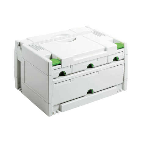 Festool SYS 3-SORT/4 SORTAINER Organizador de maletín de herramientas Systainer (491522) 395 x 295 x 210 mm 4 cajones