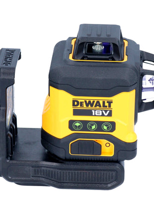 DeWalt DCLE 34031 D1 Akumulatorowy laser liniowy 18 V 3x 360° zielony + 1x akumulator 2,0 Ah + ładowarka + walizka