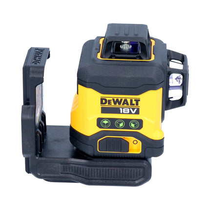 DeWalt DCLE 34031 D1 Akumulatorowy laser liniowy 18 V 3x 360° zielony + 1x akumulator 2,0 Ah + ładowarka + walizka