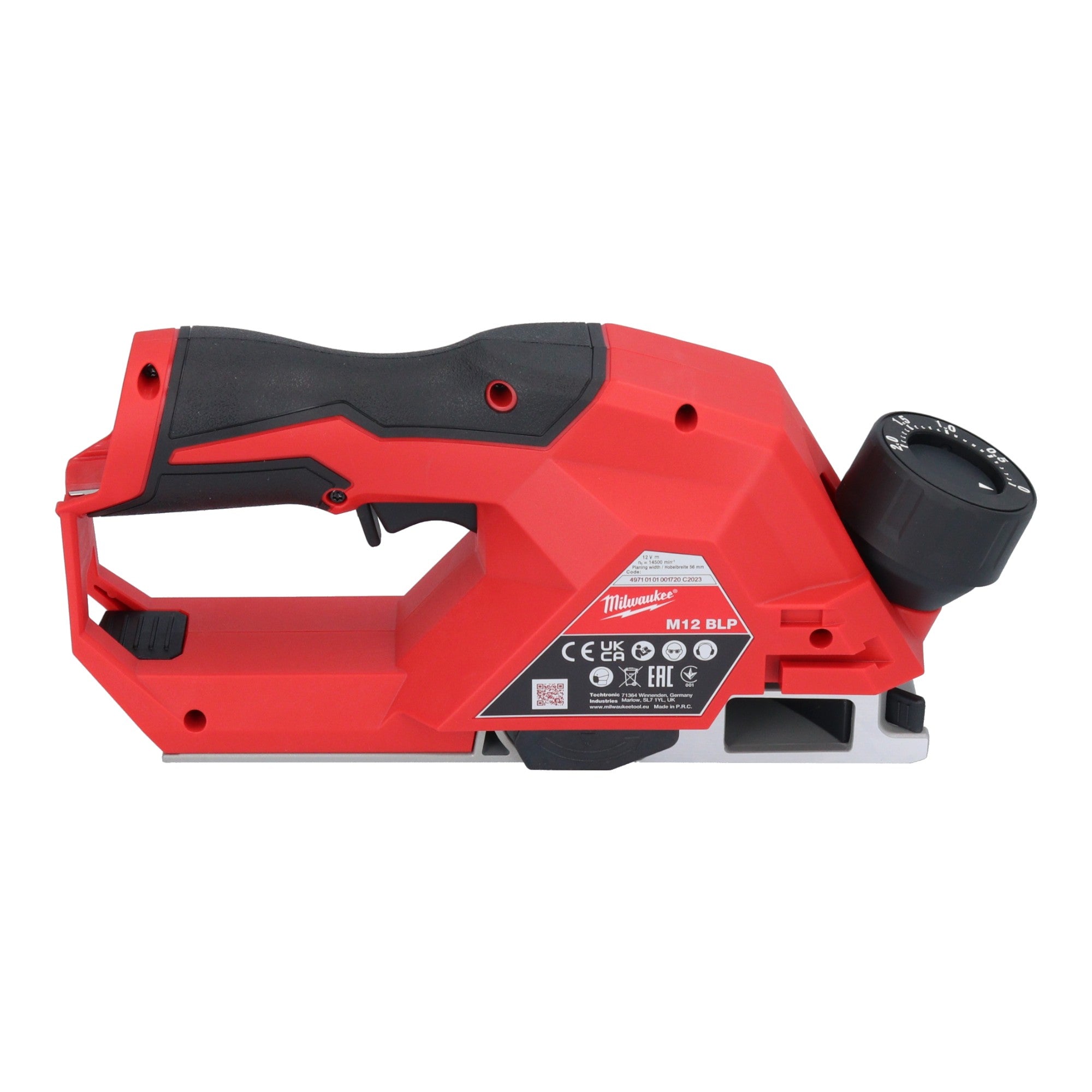 Milwaukee M12 BLP 601X Akku Hobel 12 V 51 mm Brushless 1x Akku 6 0 Ah HD Box ohne Ladegeraet 4 - toolbrothers