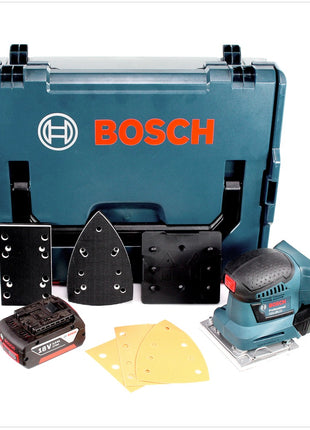 Bosch GSS 18V-10 Akku Schwingschleifer 18V + 1x Akku 3,0Ah + L-Boxx - ohne Ladegerät - Toolbrothers