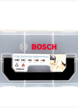 Bosch OMT Zubehörset Holzbearbeitung 13 tlg für STARLOCK Multifunktionswerkzeuge ( 06159975D9 ) - Toolbrothers