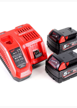 Milwaukee M18 CHIWF12 - 502X Brushless 18V 1/2" Akku Schlagschrauber mit 2x 5 Ah Akku, Ladegerät, Koffer - Toolbrothers