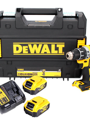 DeWalt DCD 791 P2 Akku Bohrschrauber 18 V 70 Nm Brushless + 2x Akku 5,0 Ah + Ladegerät + TSTAK - Toolbrothers