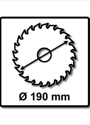 Bosch Kreissägeblatt Optiline Wood OP WO H 190 x 30 x 2,6 mm 190 mm 48 Zähne ( 2608640617 ) - Toolbrothers