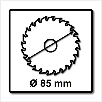 Bosch Kreissägeblatt Optiline Wood ST WO H 85 x 15 x 0,7 85 mm 20 Zähne ( 2608643071 ) - Toolbrothers
