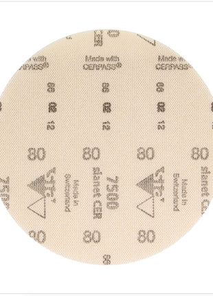 Bosch SIA Scheibe Keramik Schleifnetz 7500 150 mm Körnung P80 50 Stück ( F03E00688Y ) - Toolbrothers