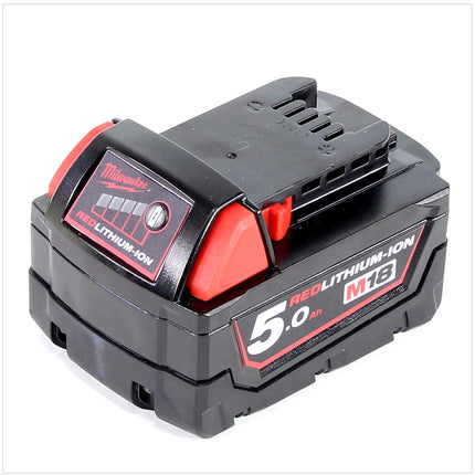 Milwaukee M18 BP - 501 18 V Akku Hobel in Stanley TSTAK Box + M18 B5 5,0 Ah Akku - Toolbrothers
