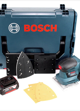 Bosch GSS 18V-10 Akku Schwingschleifer 18V + 1x Akku 5,0Ah + L-Boxx - ohne Ladegerät - Toolbrothers