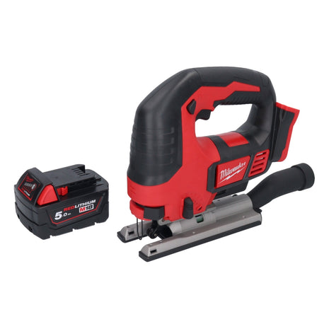 Milwaukee M18 BJS-501 Akku Stichsäge 18 V + 1x Akku 5,0 Ah - ohne Ladegerät - Toolbrothers