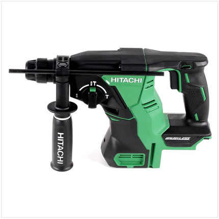 Hitachi DH 18 DBL 18 V Li-Ion Brushless SDS-Plus Akku Bohrhammer im Hitachi System Case HSC Typ 3 + 2x BSL 1860 18 V 6,0 Ah Akku + 1x UC 18YSL3 Ladegerät 14,4 - 18 V - Toolbrothers