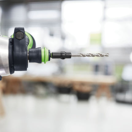 Festool HSS D 4,5/47 CE/M-Set Spiralbohrer ( 493424 ) für Festool Akku-Bohrschrauber und Akku-Schlagbohrschrauber mit FastFix Aufnahme und Werkzeugfutter WH-CE CENTROTEC