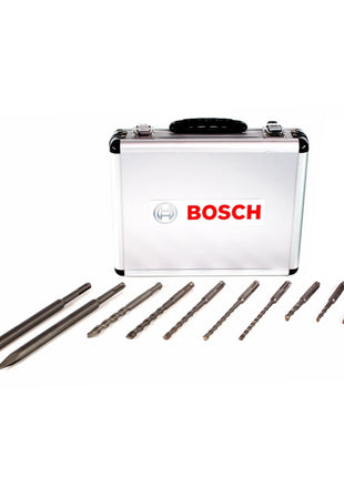 Bosch Meißel und Bohrer Set 11 tlg. für SDS-Plus in Alukoffer ( 2608578765 ) - Toolbrothers