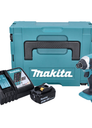 Makita DTD 152 RF1J Akku Schlagschrauber 1/4" 18 V 165 Nm + 1x Akku 3,0Ah + Ladegerät im Makpac - Toolbrothers