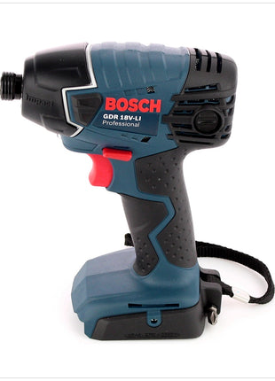 Bosch GDR 18 V-LI 18 V Akku Drehschlagschrauber in L-Boxx + 2x GBA 6 Ah Akku + 1x Bosch GAL 1880 CV Schnellladegerät + Bosch Impact Schrauber Steckschlüssel Bit Set 36 tlg ( 2608522365 ) - Toolbrothers