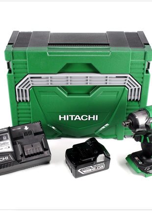 Hitachi WR 18 DBDL2 Brushless Li-Ion Akku Schlagschrauber 18 V im Hitachi Sytem Case mit 1x 6,0 Ah Akku und Ladegerät - Toolbrothers