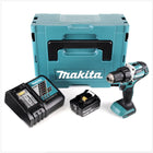 Makita DDF 484 RF1J Akku Bohrschrauber brushless 18 V 54Nm + 1x Akku 3,0Ah + Ladegerät im Makpac - Toolbrothers