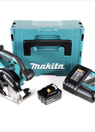 Makita DCS 551 RM1J 18 V Brushless Akku Metall Handkreissäge 150x20 mm im Makpac mit Schutzbrille und 1x 4 Ah Akku und Ladegerät - Toolbrothers